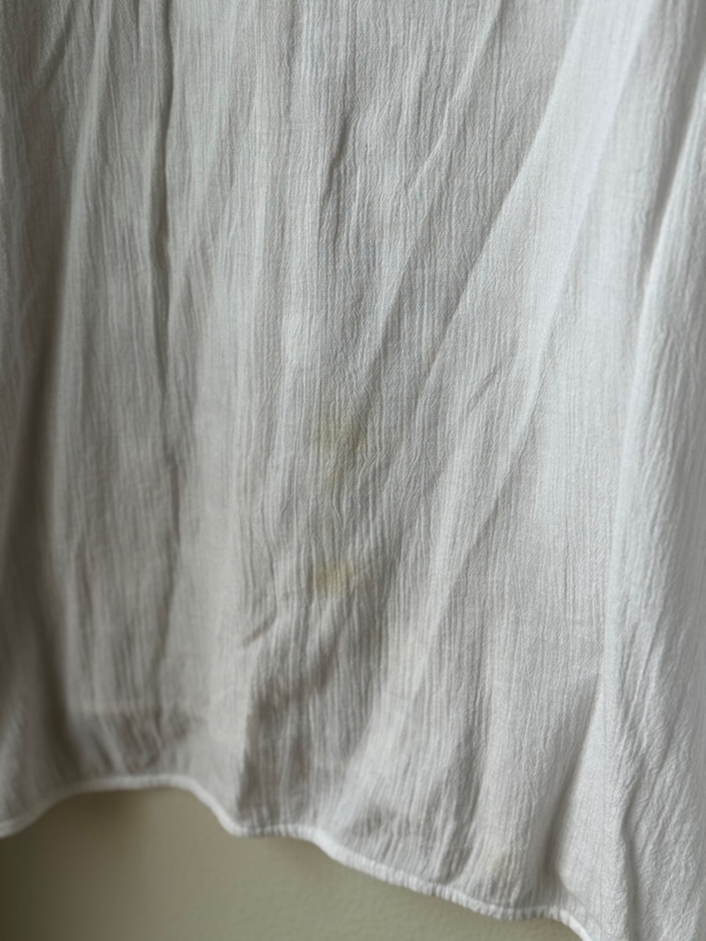 J. Jill White Embroidered Button-Front Tunic - Picture 5 of 6